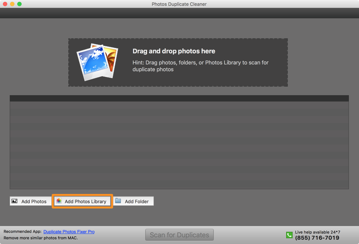 remove iphoto duplicate cleaner